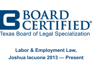 Board Certified - Joshua Iacuone